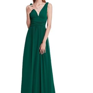 Dark Green Formal Dress